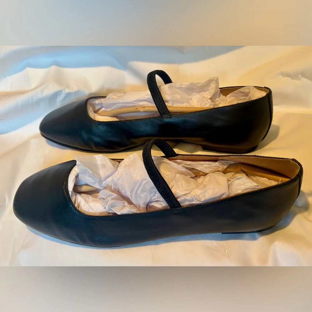 Madewell True Black Greta Mary Jane Flats - Picture 5 of 5